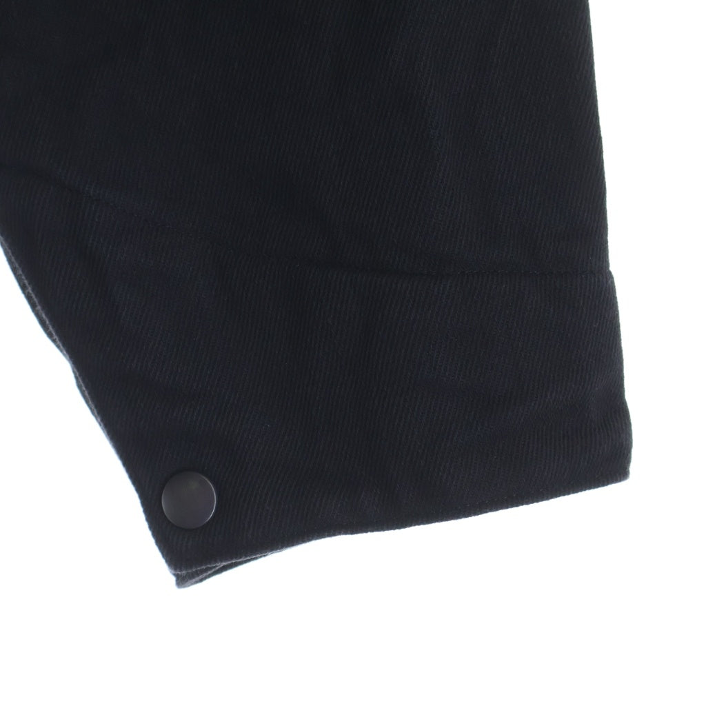 COMOLI(コモリ) 25AW デニムレザーワークジャケット ブラック C03-01015
