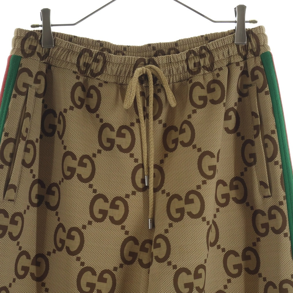 GUCCI(グッチ) Jumbo GG Track Bottom ジャンボ トラックパンツ ベージュ 715192 XJETI