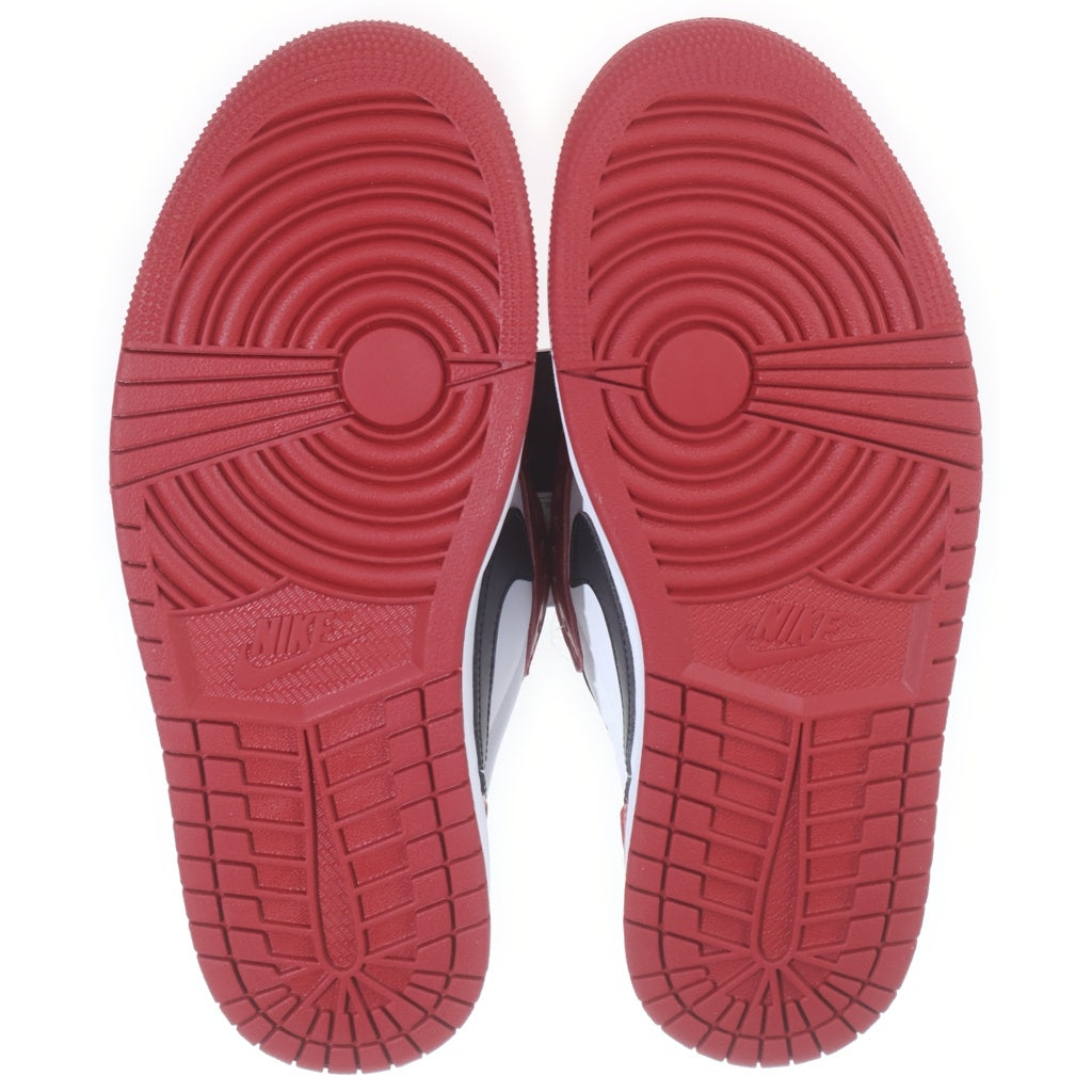 NIKE(ナイキ) AIR JORDAN1 LOW CHICAGO エアージョーダン1 シカゴ レザーローカットスニーカー レッド/ホワイト US9/27cm HQ6998-600