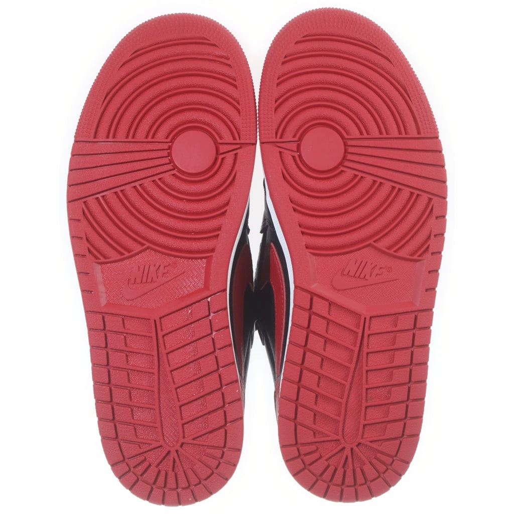 NIKE(ナイキ) AIR JORDAN1 LOW BANNED エアージョーダン1 レザーローカットスニーカー レッド/ブラック US9/27cm IW6276-100