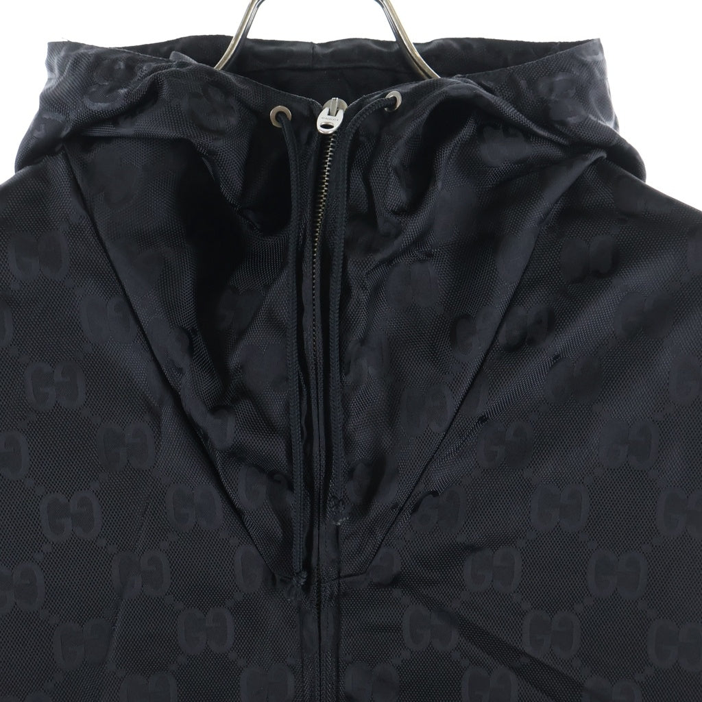 GUCCI(グッチ) 20AW GG OFF THE GRID GG総柄ジップアップジャケット ブラック 631105 ZAEBN