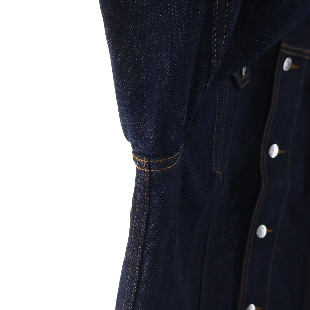Christian Dior(クリスチャンディオール) 20SS トロッターロゴ オブリーク柄 デニムジャケット 013D482B226X インディゴ