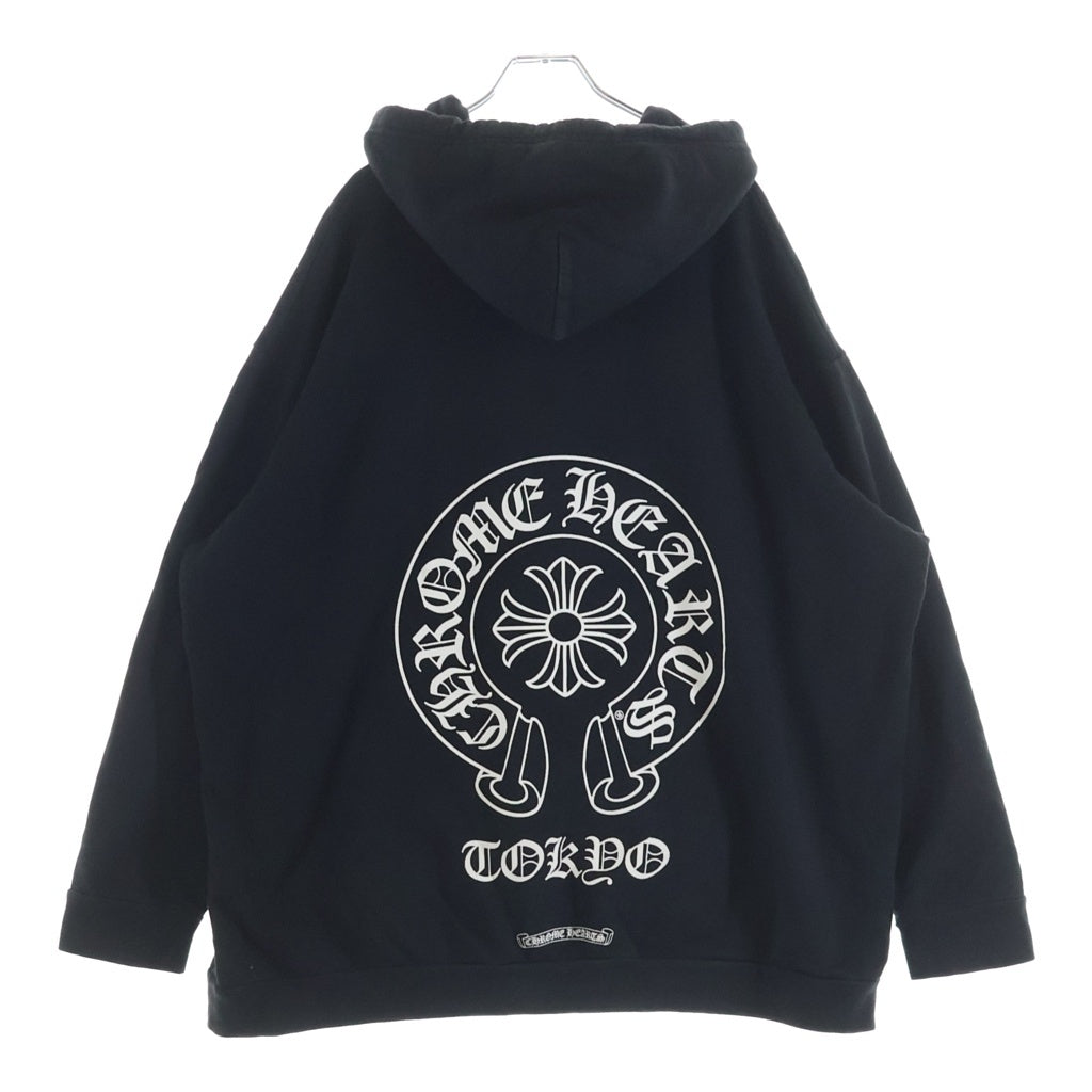 CHROME HEARTS(クロムハーツ) SWTSHRT HD PLVR LTD TOKYO 東京限定 プルオーバースウェットパーカー フーディー ブラック