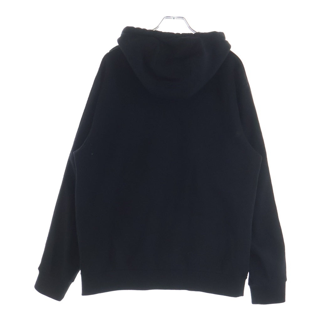 FENDI(フェンディ) ズッカ柄サイドライン プルオーバースウェットパーカー ブラック FY0981 A2F1