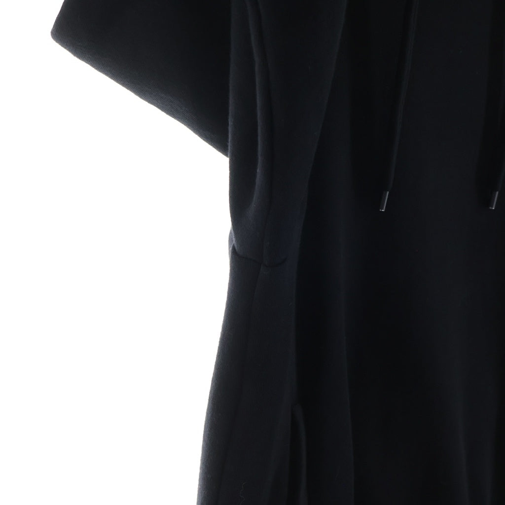 FENDI(フェンディ) ズッカ柄サイドライン プルオーバースウェットパーカー ブラック FY0981 A2F1