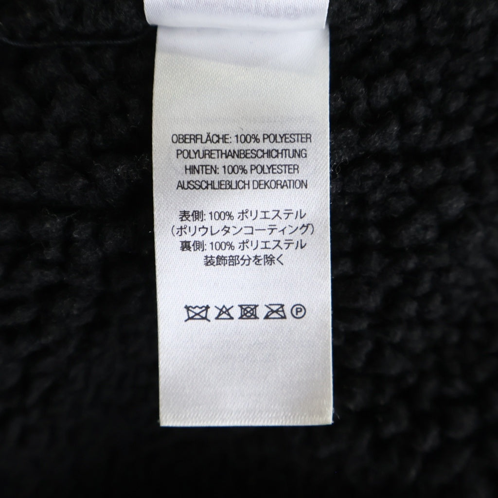 SUPREME(シュプリーム) 23SS Faux Shearling Hooded Jacket フードジャケット ブラック