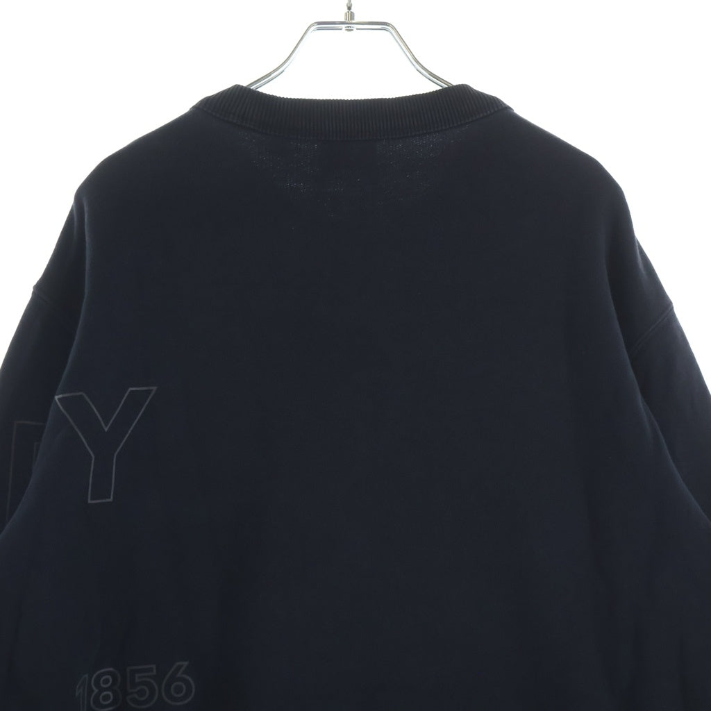 BURBERRY(バーバリー) 21SS ホースフェリープリントロゴ コットン スウェット トレーナー ブラック 8037553