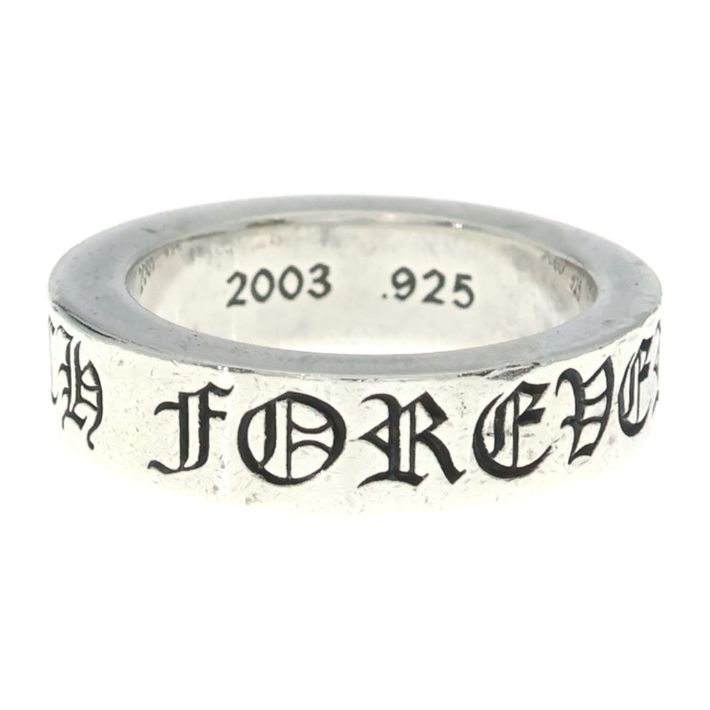 CHROME HEARTS(クロムハーツ) 6mm SPACER FOREVER 6mmスペーサーリング フォーエバーシルバーBCA337