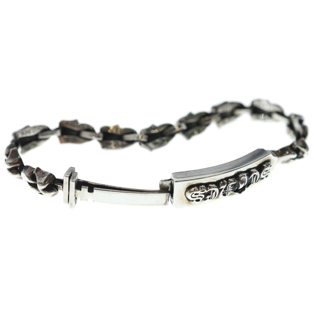 CHROME HEARTS(クロムハーツ) ID MINI LT リップアンドタン ミニID ブレスレッド 11LINK シルバー -