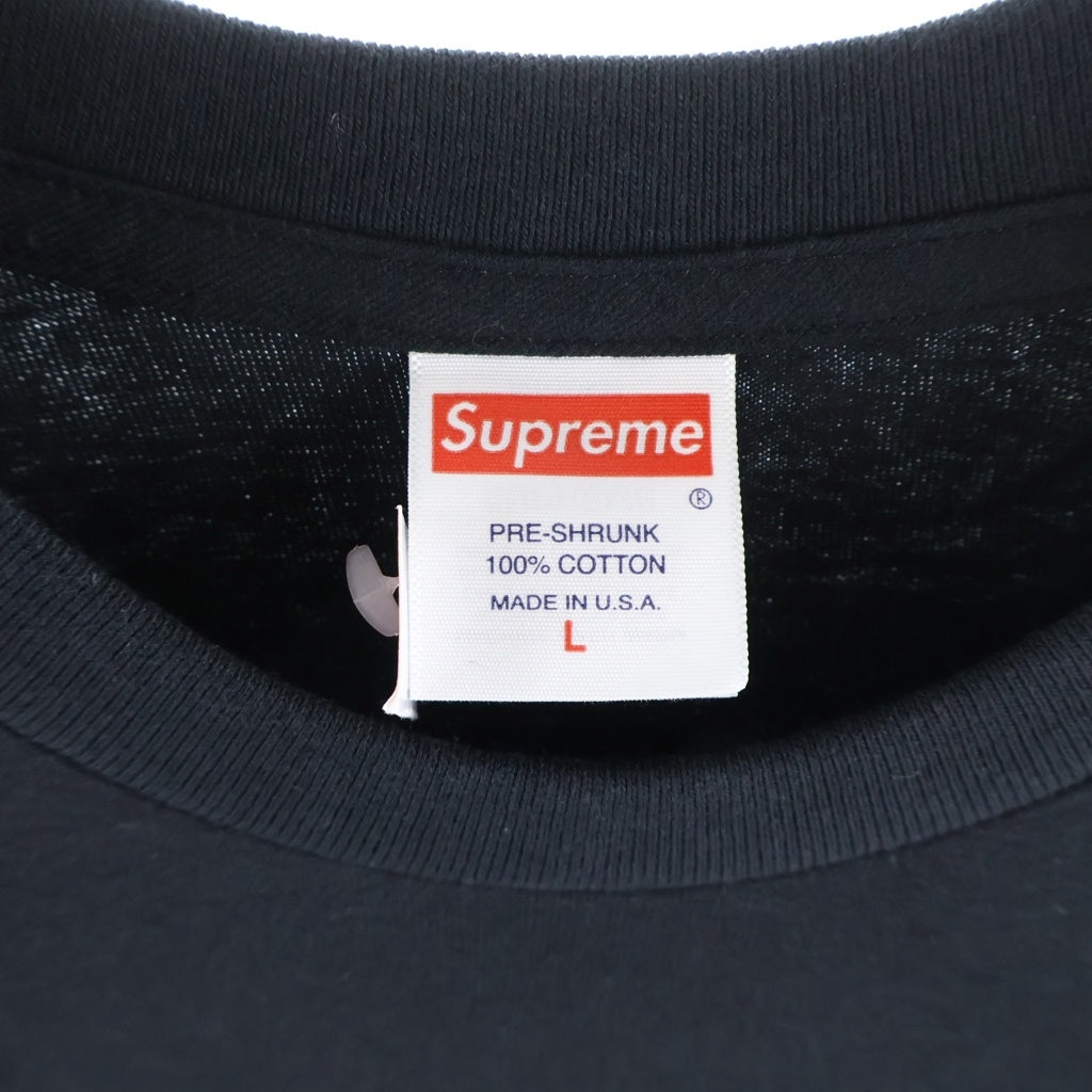 SUPREME(シュプリーム) 24SS Future Box Logo Tee フューチャーロゴ 半袖Tシャツ カットソー ブラック