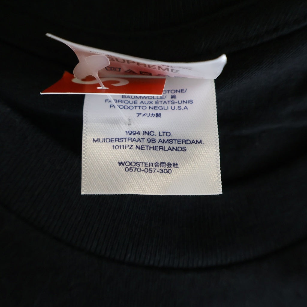 SUPREME(シュプリーム) 24SS Future Box Logo Tee フューチャーロゴ 半袖Tシャツ カットソー ブラック