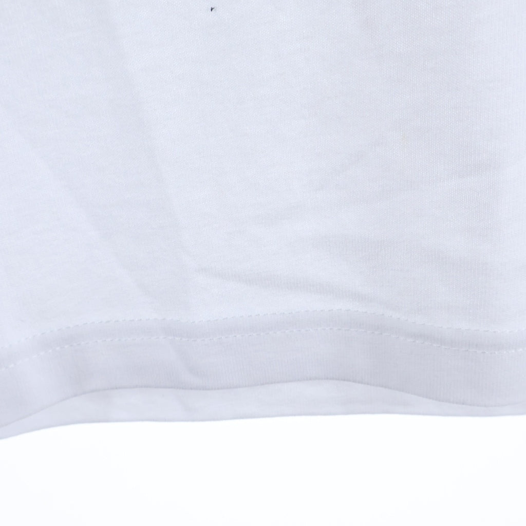 Sacai(サカイ) 23SS ×ERIC HAZE エリックヘイズ フロント刺繍半袖Tシャツ カットソー ホワイト 23-0626S