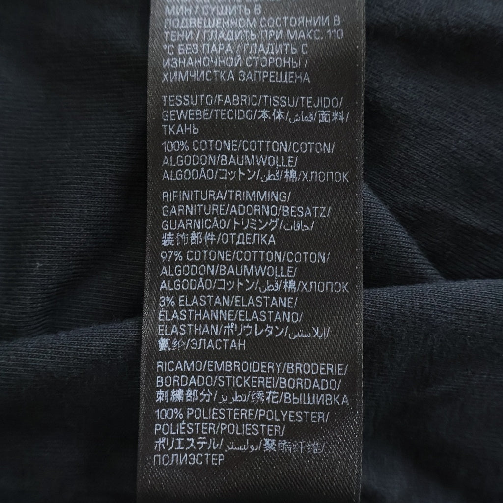 BALENCIAGA(バレンシアガ) DESTROY INSIDE OUT デストロイ インサイドアウト クルーネック半袖カットソー ブラック 720198 TQVP3