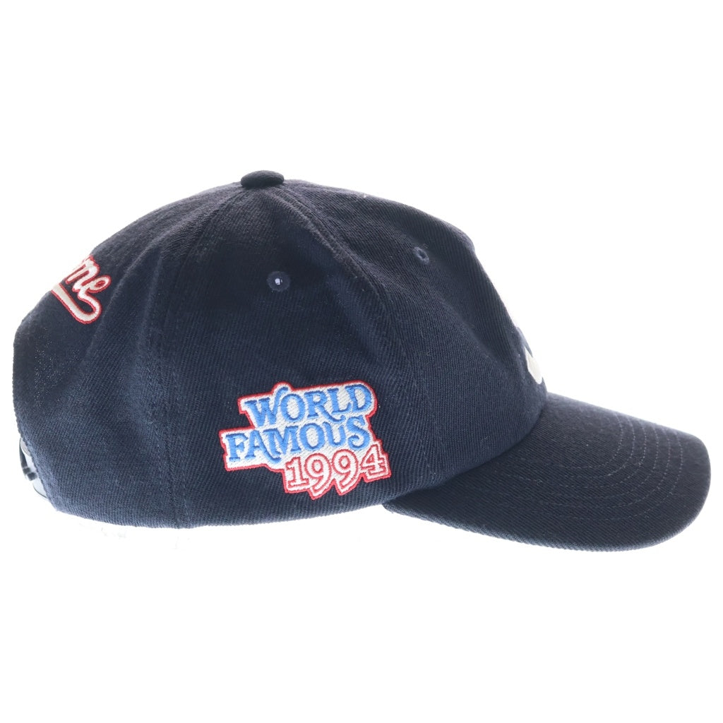 SUPREME(シュプリーム) 26SS World Famous S Logo 6 Panel ワールドフェイマス Sロゴ 6パネル キャップ 帽子 ネイビー