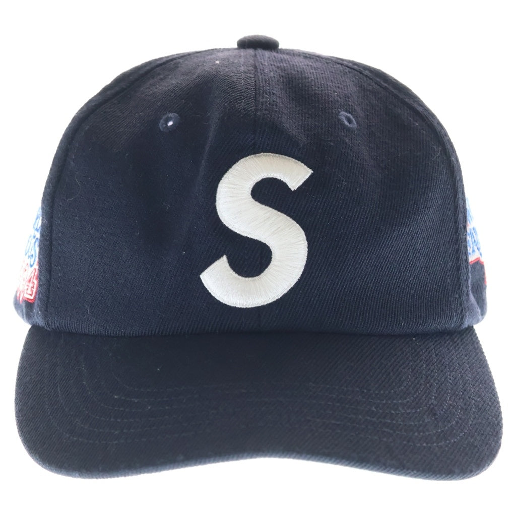SUPREME(シュプリーム) 26SS World Famous S Logo 6 Panel ワールドフェイマス Sロゴ 6パネル キャップ 帽子 ネイビー