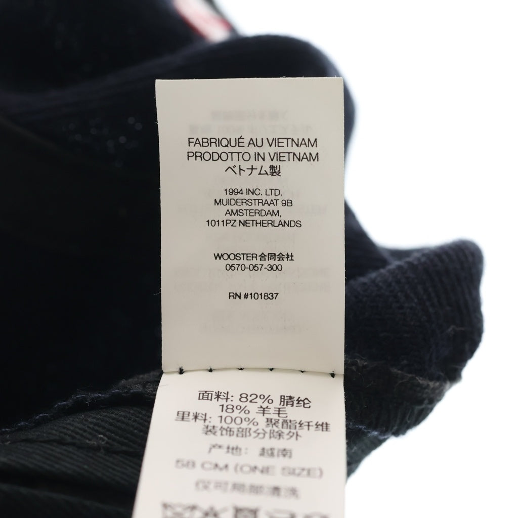 SUPREME(シュプリーム) 26SS World Famous S Logo 6 Panel ワールドフェイマス Sロゴ 6パネル キャップ 帽子 ネイビー