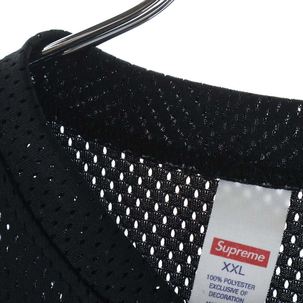 SUPREME(シュプリーム) 25SS S Logo Baseball Henley エスロゴ ベースボール ヘンリー 半袖シャツ ブラック