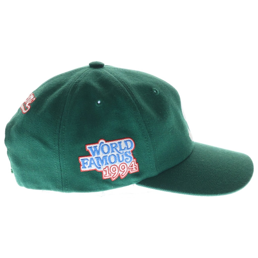 SUPREME(シュプリーム) 26SS World Famous S Logo 6 Panel ワールドフェイマス Sロゴ 6パネル キャップ 帽子 グリーン