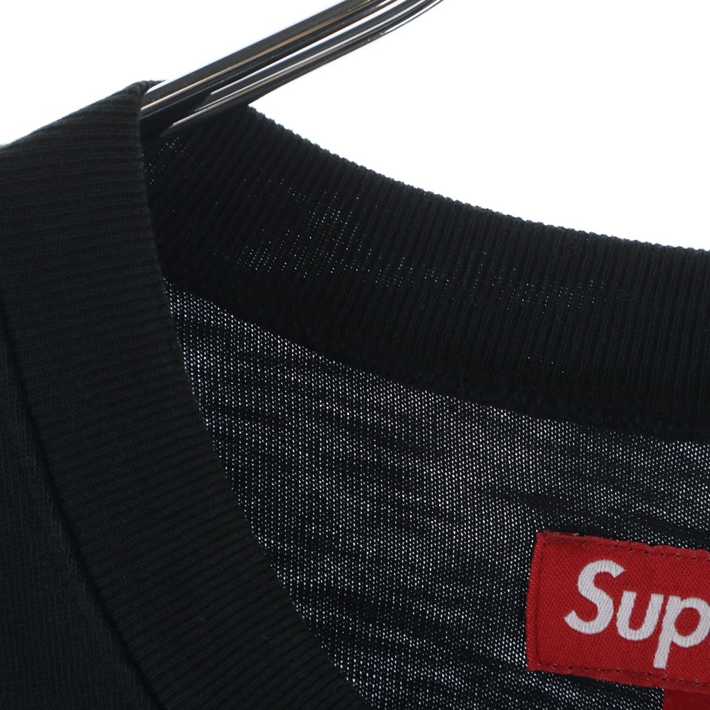 SUPREME(シュプリーム) 26SS Studded Football S/S Top スタッズ フットボールプリント クルーネック半袖カットソーTシャツ ブラック