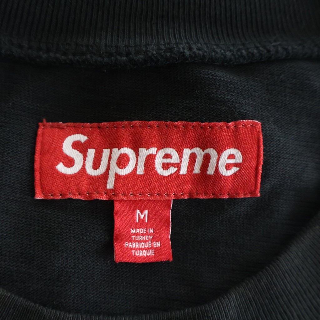 SUPREME(シュプリーム) 26SS Studded Football S/S Top スタッズ フットボールプリント クルーネック半袖カットソーTシャツ ブラック