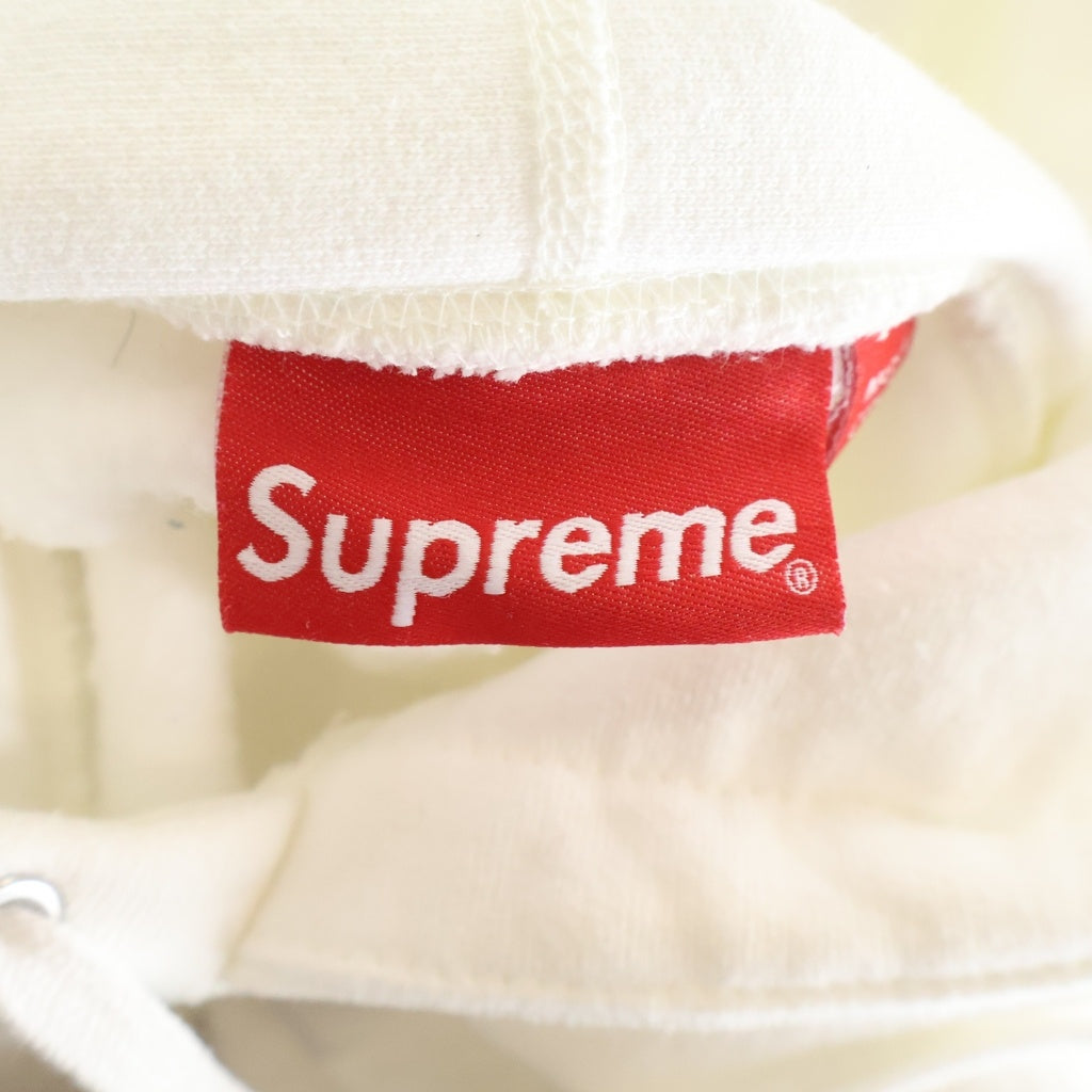SUPREME(シュプリーム) 23AW Box Logo Hooded Sweatshirt ボックスロゴ プルオーバーフーデッドスウェットシャツ パーカー ホワイト