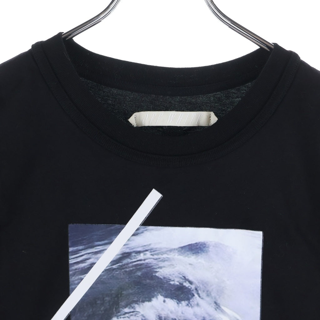 OFF-WHITE(オフホワイト) 15SS グラフィック半袖Tシャツ カットソー ブラック