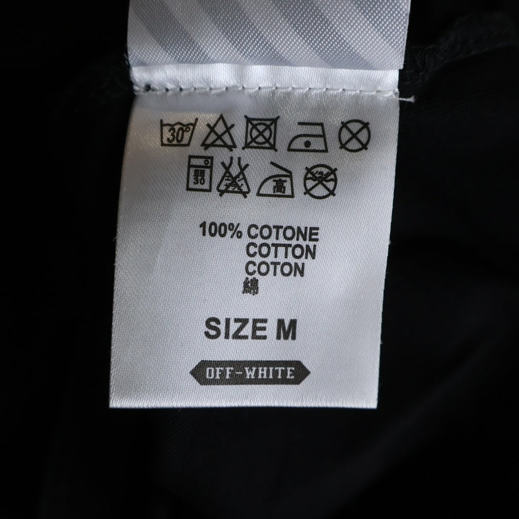 OFF-WHITE(オフホワイト) 15SS グラフィック半袖Tシャツ カットソー ブラック