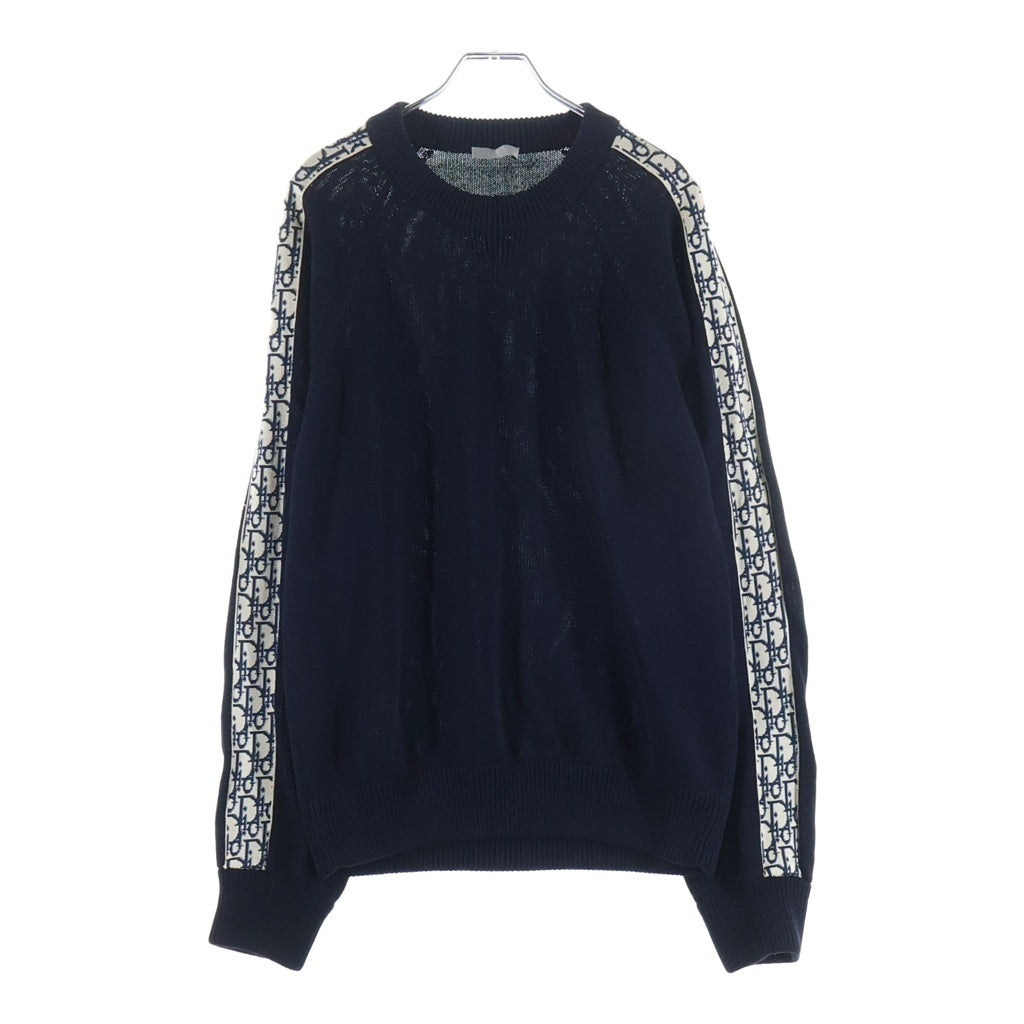 DIOR(ディオール) オブリーク トロッター 長袖ニット ブラック 113M638AT187