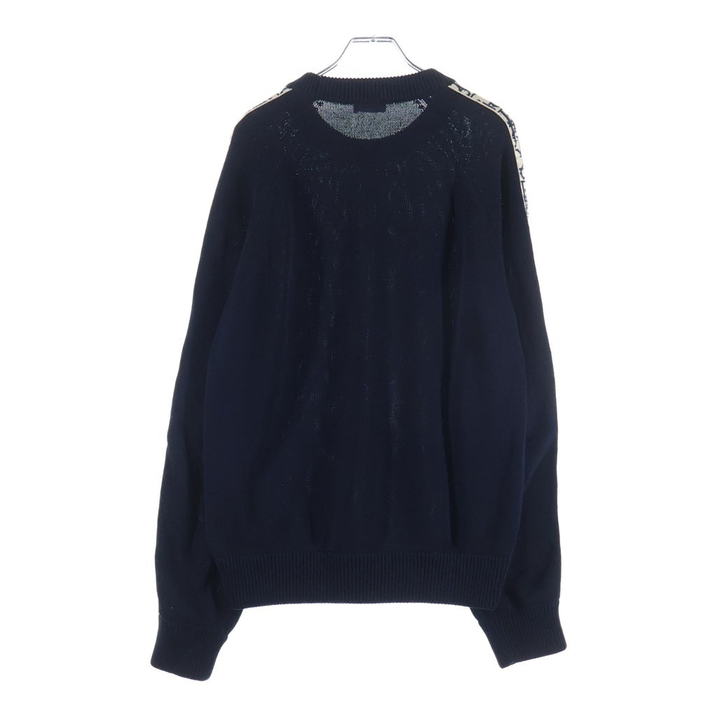 DIOR(ディオール) オブリーク トロッター 長袖ニット ブラック 113M638AT187