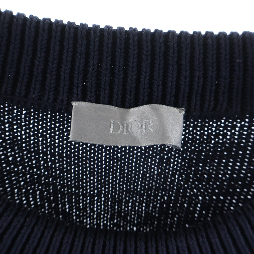 DIOR(ディオール) オブリーク トロッター 長袖ニット ブラック 113M638AT187