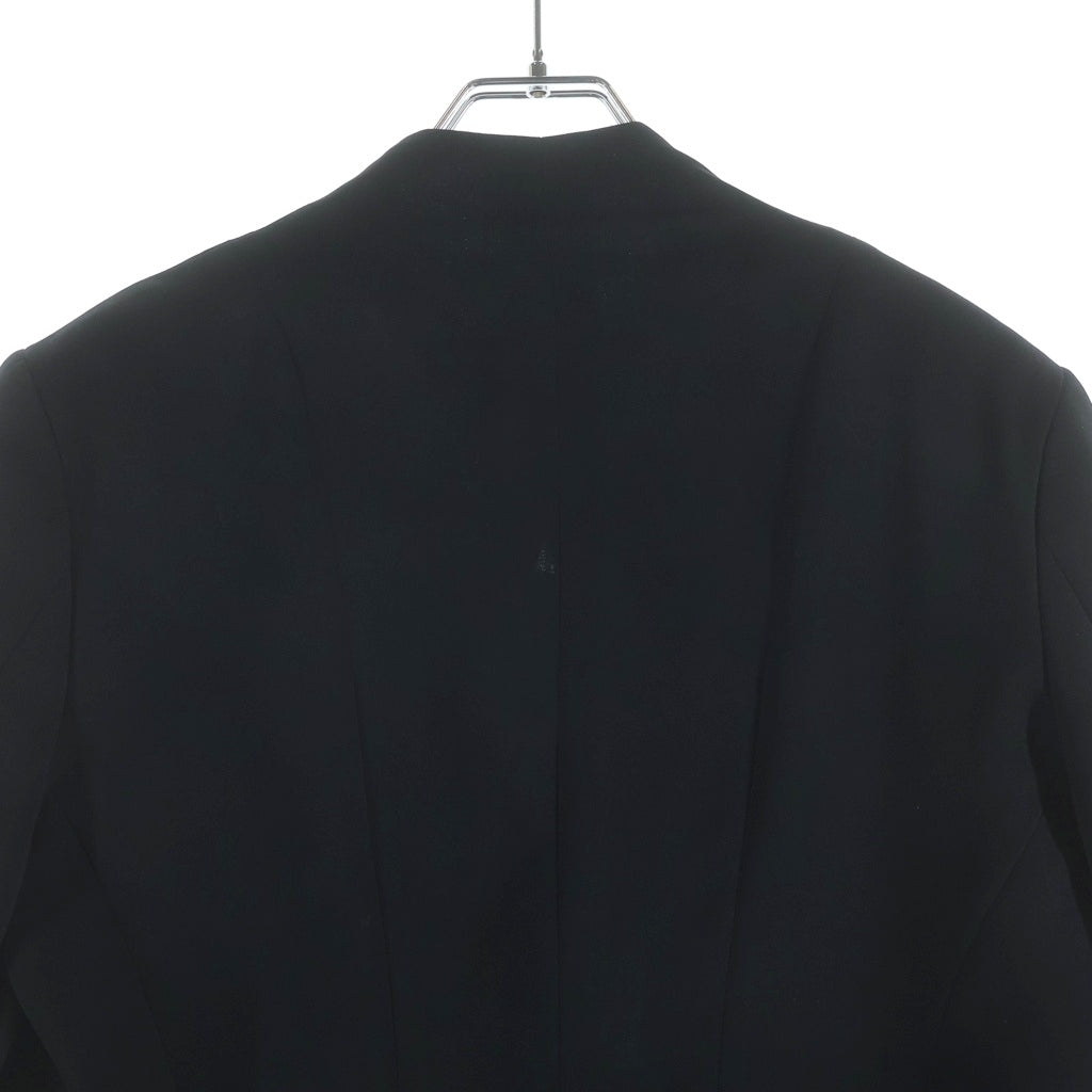 JULIUS(ユリウス) 13SS ジオメトリックテーラードジャケット 変形ジップジャケット ブラック