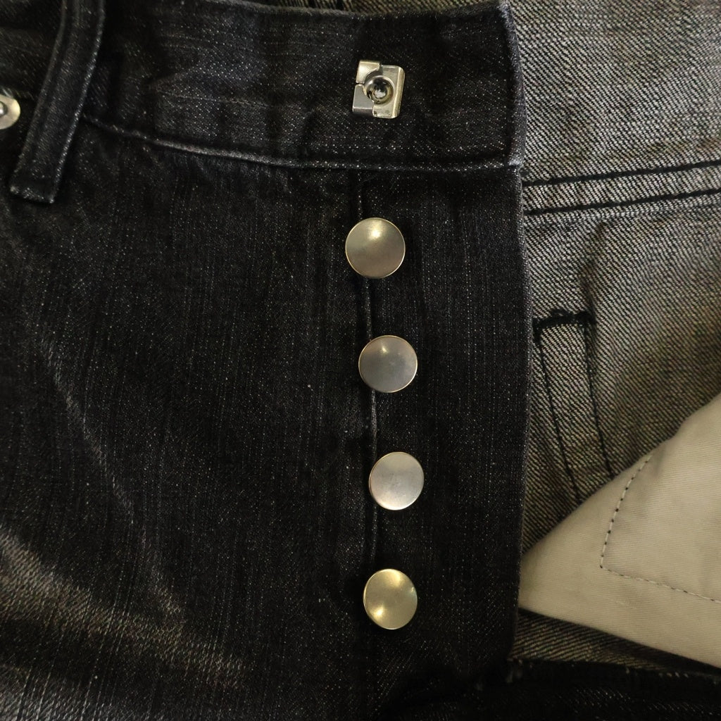 Dior HOMME(ディオールオム) 03AW ラスター期 爪痕 デニムパンツ ブラック -