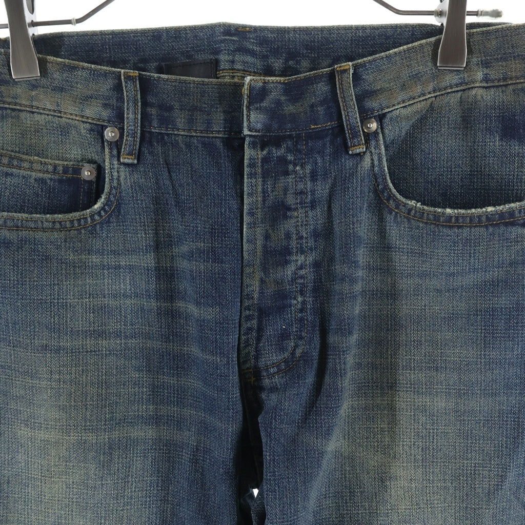 Dior HOMME(ディオールオム) 05SS ベック期 錆加工デニムパンツ インディゴ -