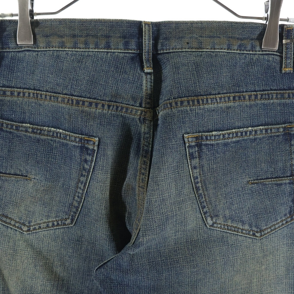 Dior HOMME(ディオールオム) 05SS ベック期 錆加工デニムパンツ インディゴ -
