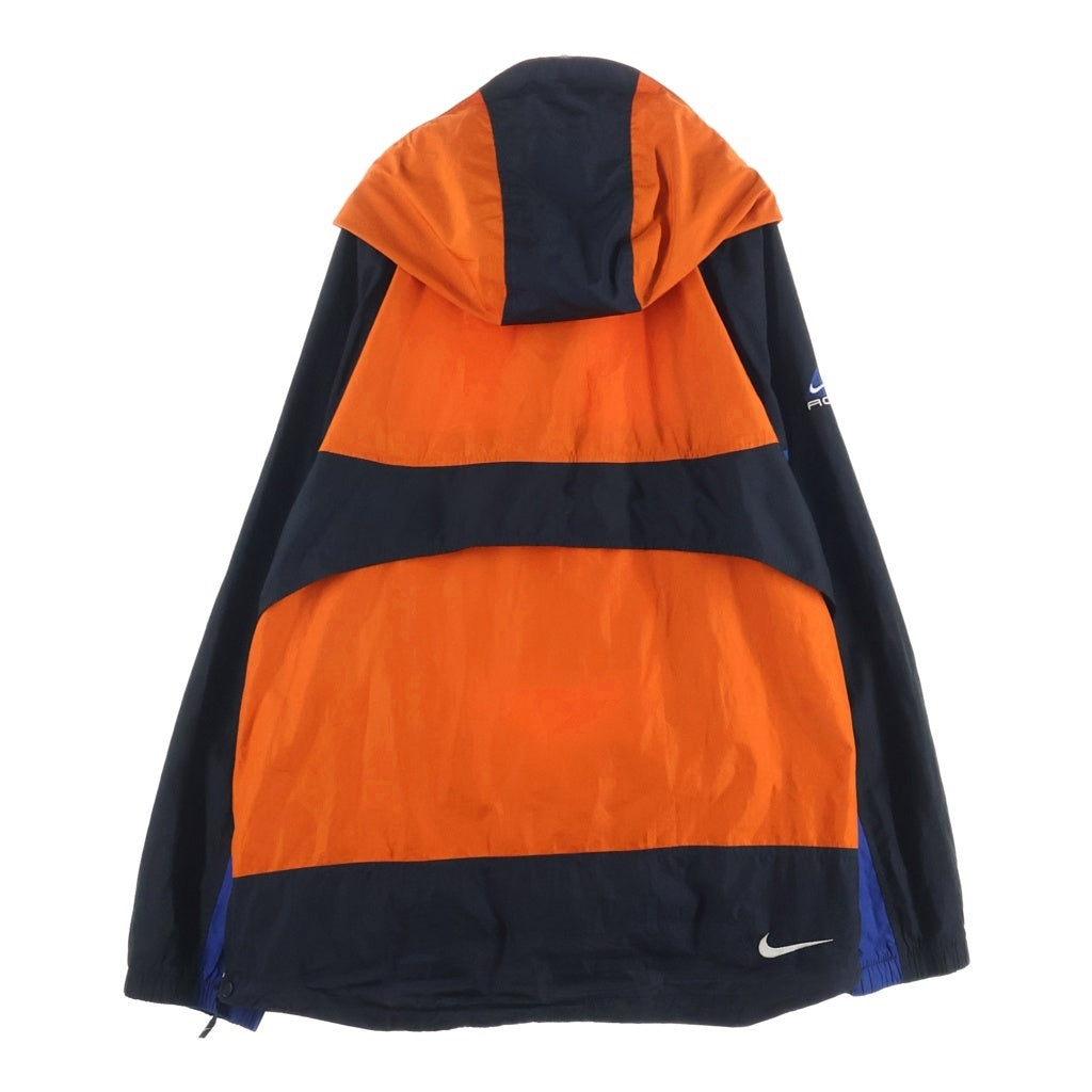 NIKE ACG(ナイキエーシージー) 90S ハーフジップ アノラックナイロンパーカー マルチカラー F7-ELT
