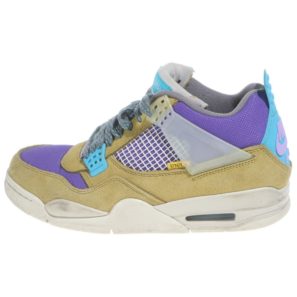 NIKE(ナイキ) AIR JORDAN 4 SP DESERT MOSS エアジョーダン4 デザートモス スウェードハイカットスニーカー マルチカラー US9.5/27.5cm DJ5718-300