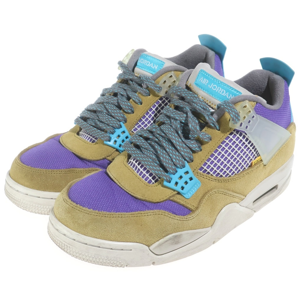 NIKE(ナイキ) AIR JORDAN 4 SP DESERT MOSS エアジョーダン4 デザートモス スウェードハイカットスニーカー マルチカラー US9.5/27.5cm DJ5718-300