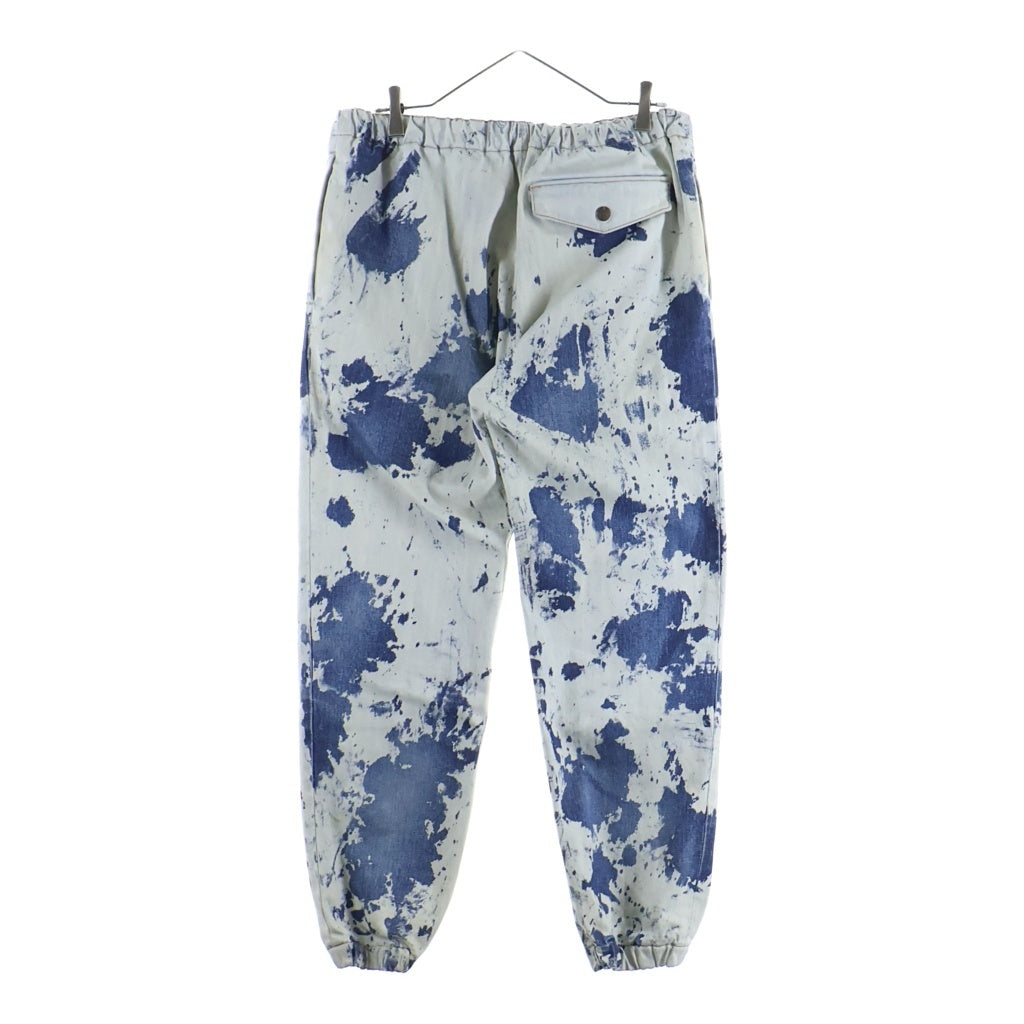 CELINE(セリーヌ) 21SS Bleach Jogger Denim Pants ブリーチ ジョガー デニムパンツ ホワイト/インディゴ 2N394651M