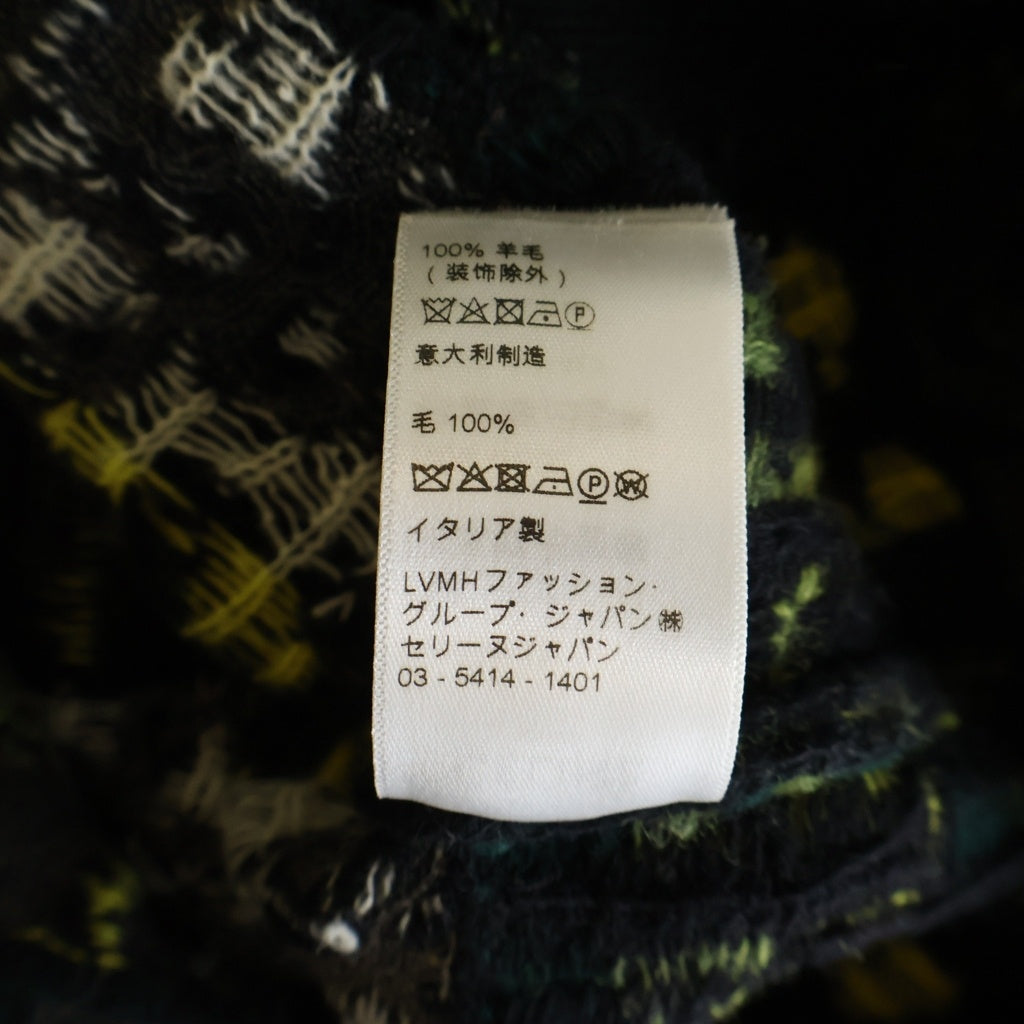 CELINE(セリーヌ) Oversized Sequin Embellished Wool Jacquard Cardigan オーバーサイズ スパンコール装飾 ウールジャカードカーディガン マルチ 2A82W515Q
