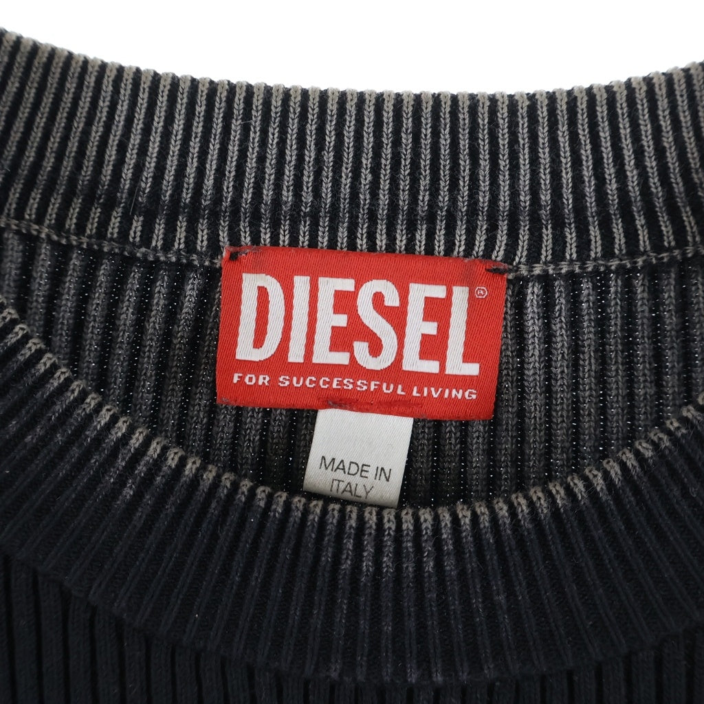DIESEL(ディーゼル) K-Darin-A Long Sleeve Knit ロングスリーブ ニット レディース ブラック A14848
