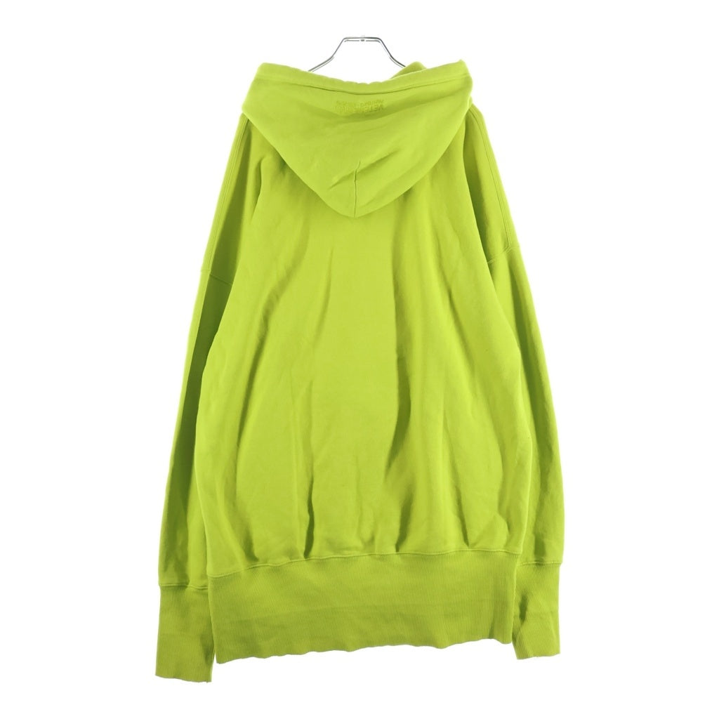 VETEMENTS(ヴェトモン) 19SS カートゥーンプリントスウェットプルオーバーパーカー オーバーサイズフーディ イエロー USS197010
