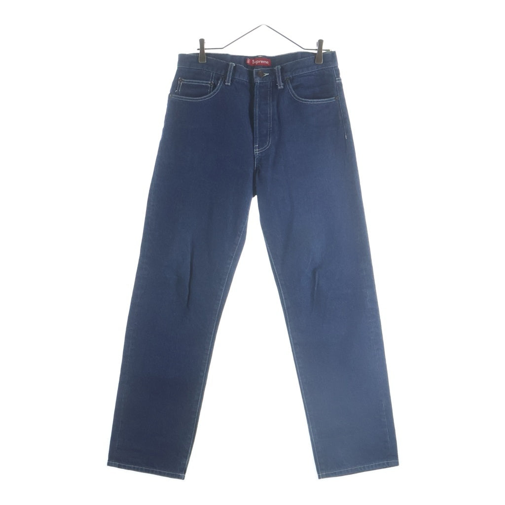 SUPREME(シュプリーム) Star Logo Denim Pants スターロゴ デニムパンツ ストレートデニムパンツ インディゴ