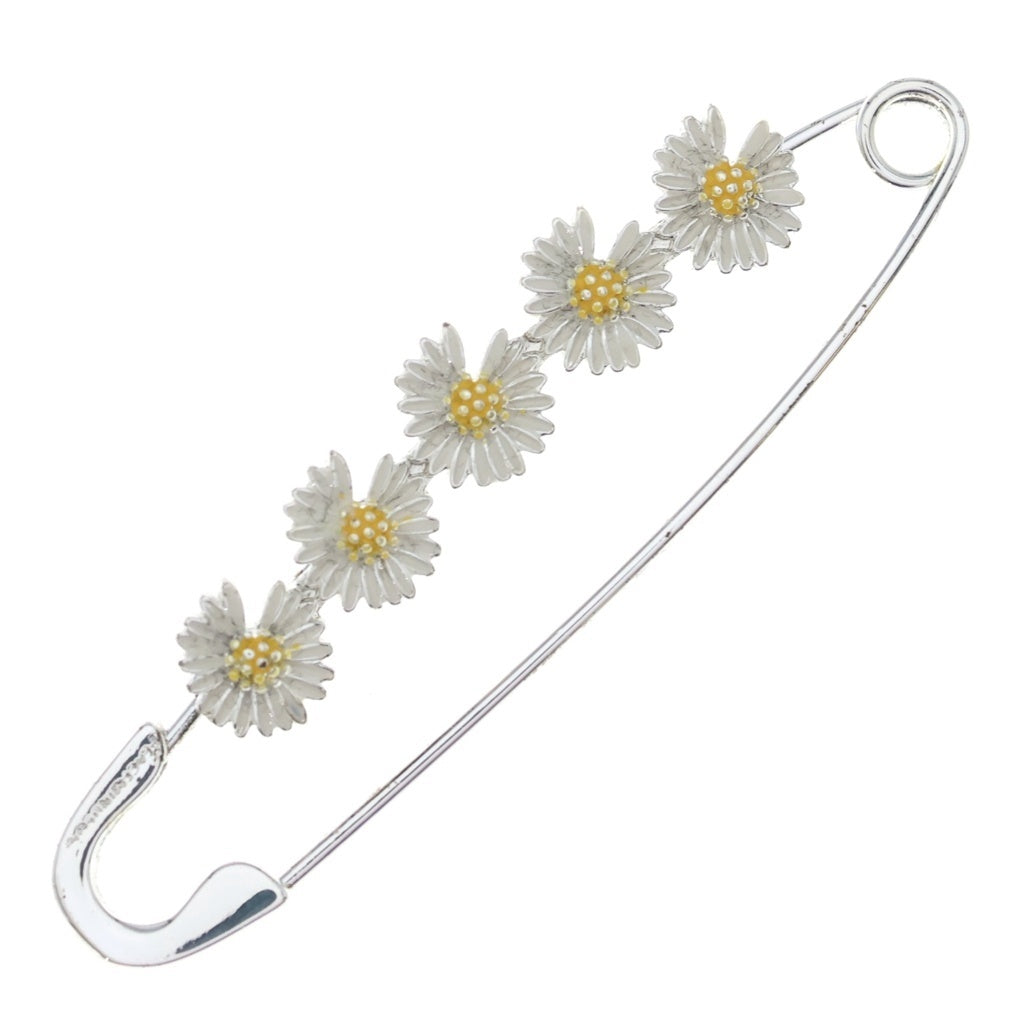 peaceminusone(ピースマイナスワン) PMO DAISY SAFETY PIN ピーエムオー デイジー セーフティピン シルバー レディース