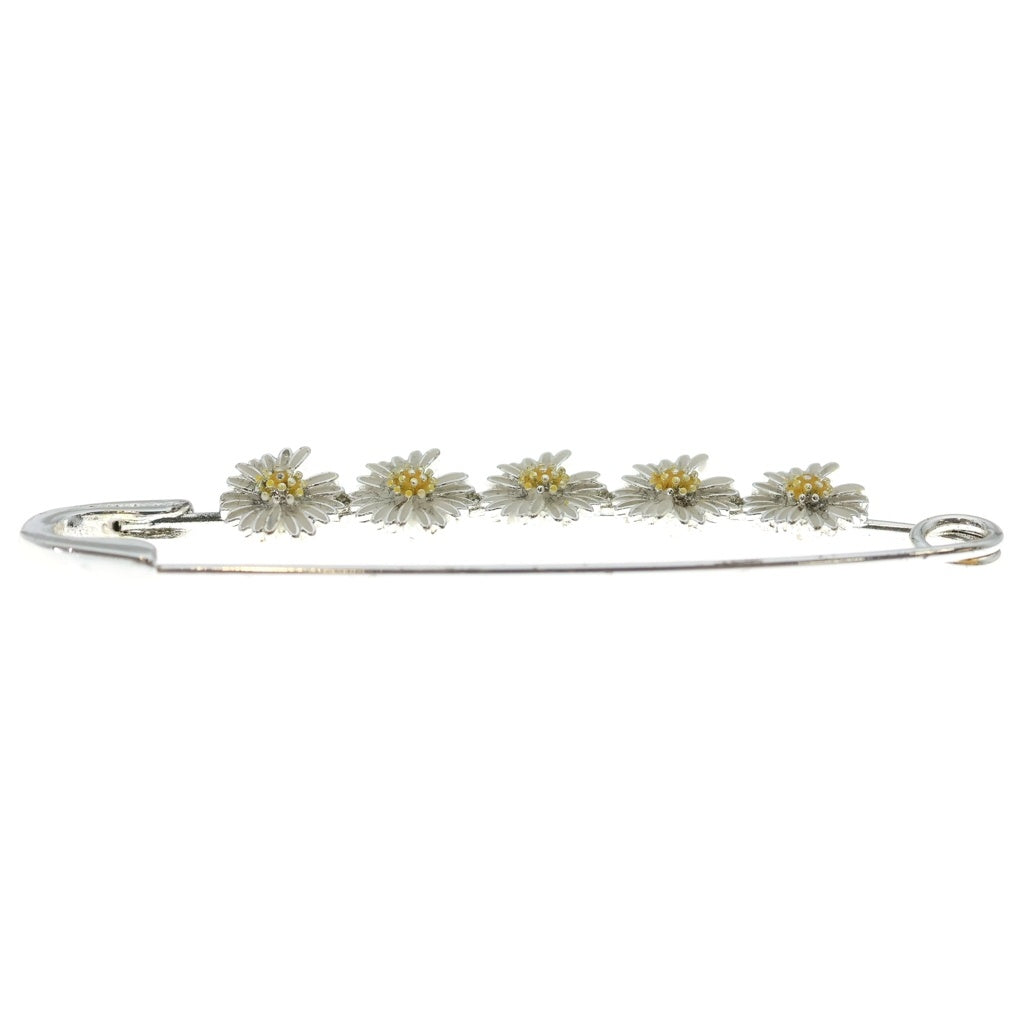 peaceminusone(ピースマイナスワン) PMO DAISY SAFETY PIN ピーエムオー デイジー セーフティピン シルバー レディース