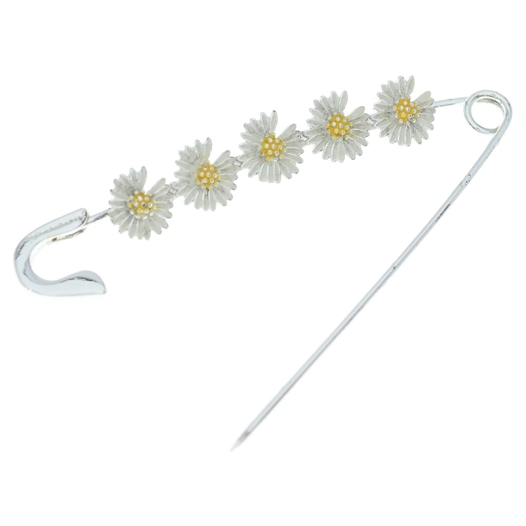 peaceminusone(ピースマイナスワン) PMO DAISY SAFETY PIN ピーエムオー デイジー セーフティピン シルバー レディース