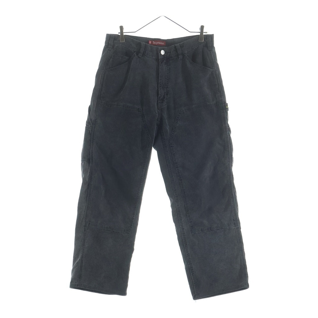 SUPREME(シュプリーム) Double Knee Corduroy Painter Pant ダブルニー コーデュロイ ペインターパンツ ブラック