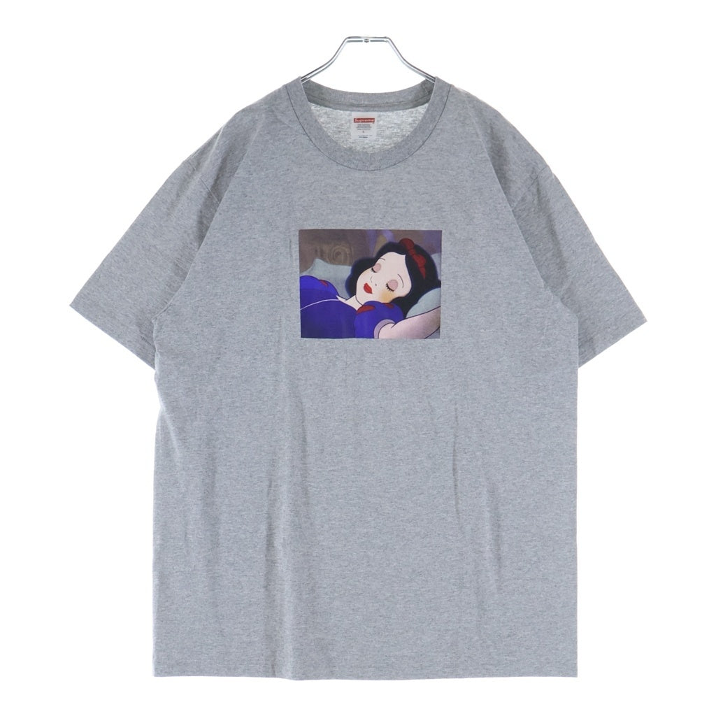 SUPREME(シュプリーム) 24AW Snow White Tee スノー ホワイト 白雪姫 クルーネック半袖カットソーTシャツ グレー
