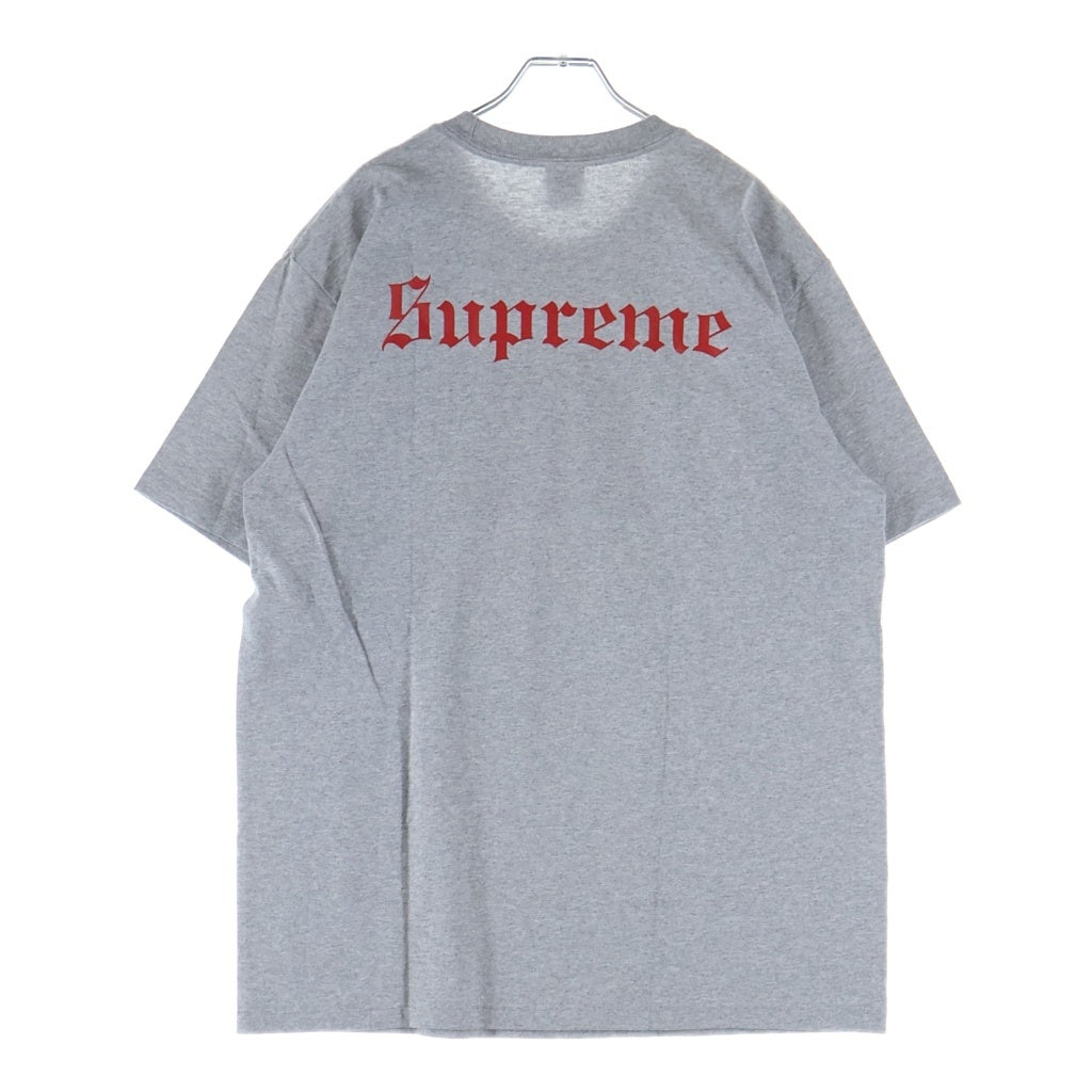 SUPREME(シュプリーム) 24AW Snow White Tee スノー ホワイト 白雪姫 クルーネック半袖カットソーTシャツ グレー