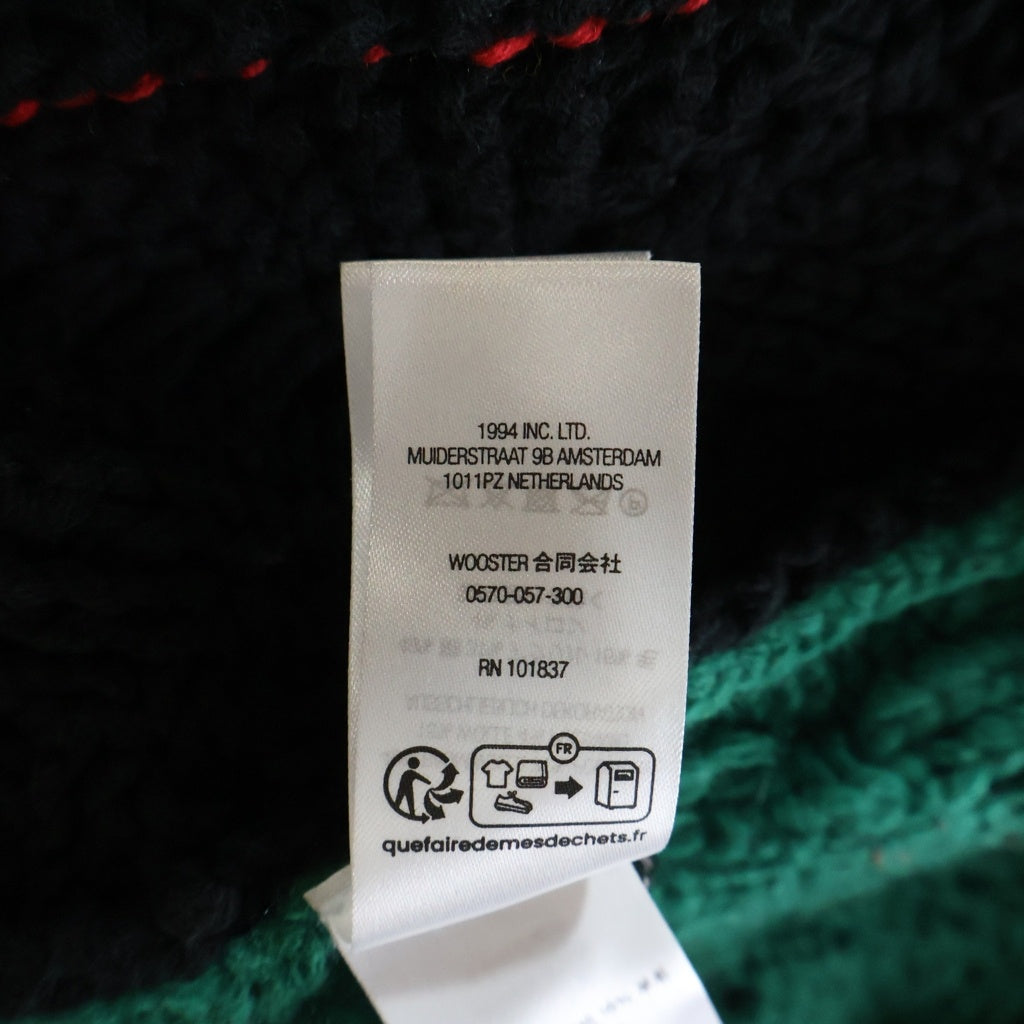 SUPREME(シュプリーム) 23AW Patchwork Cable Knit Cardigan パッチワークケーブルニットカーディガン マルチカラー