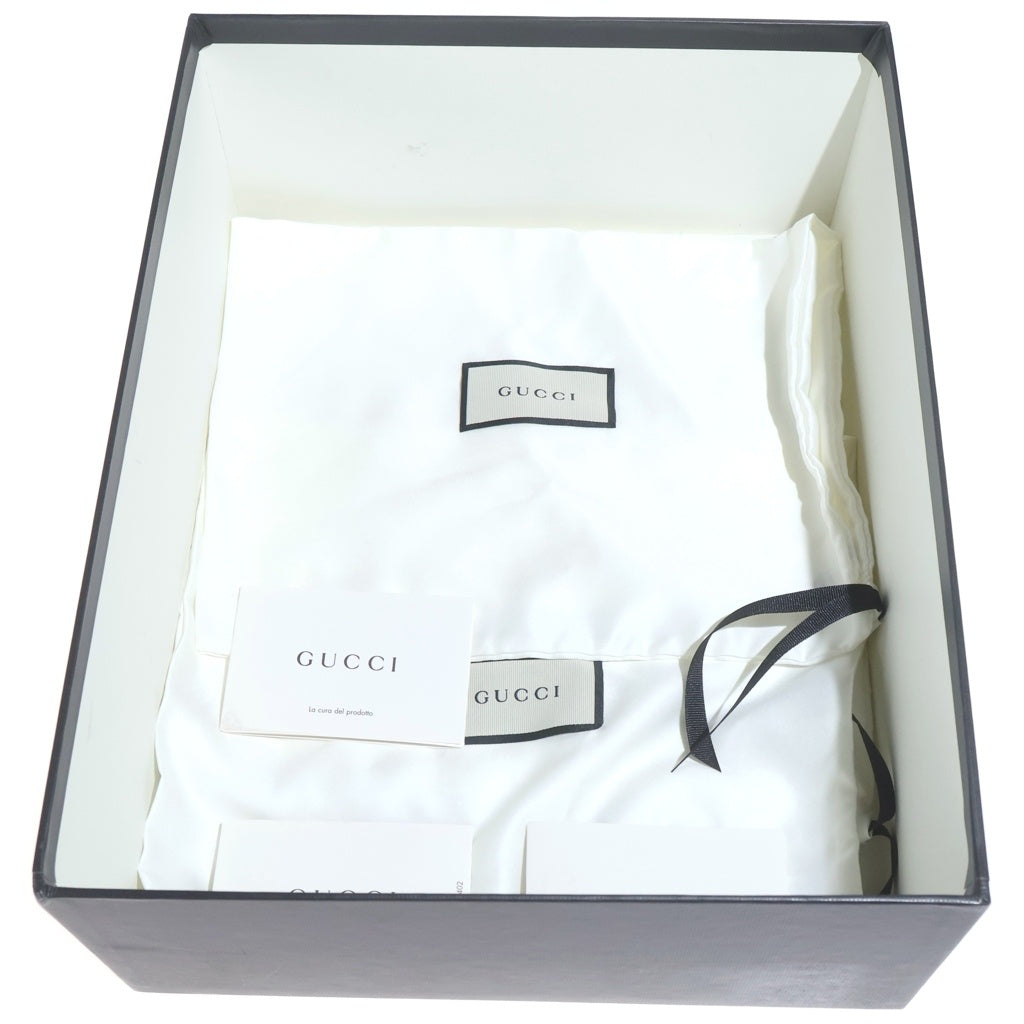GUCCI(グッチ) RHYTON GGスプリーム レザーダットスニーカー ブラック 552851